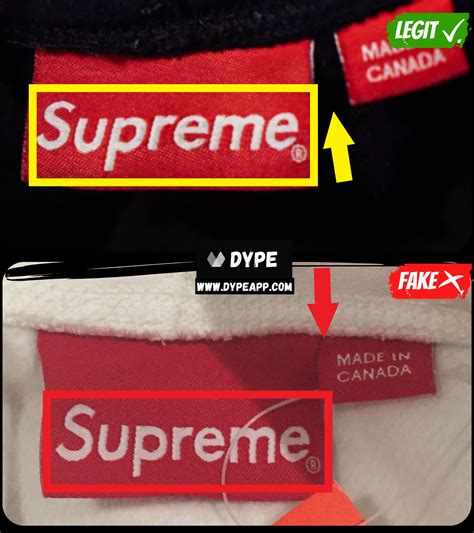 is there fake supreme clothing|how to check for fake supreme.